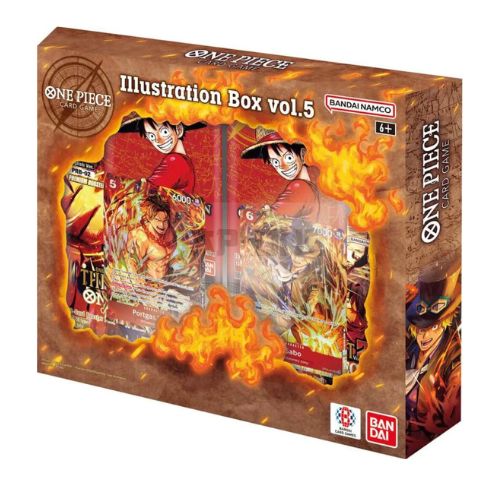 BANDAI NAMCO One Piece – Illustration Box Vol. 5 –  Scatola Illustrativa Gioco di Carte IB-05 In box (xcm)…x1